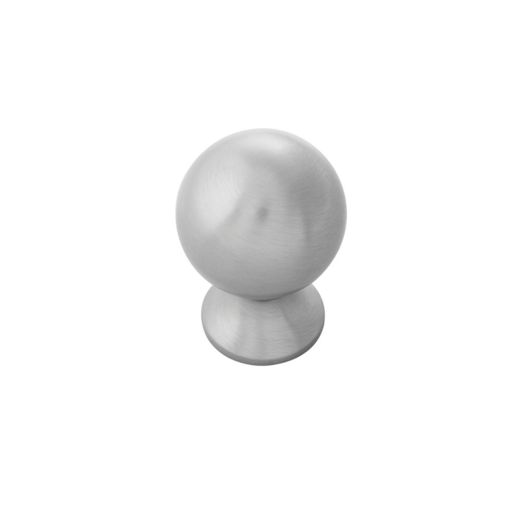Belwith-Keeler B076288-SS Fuller Collection Knob 1 Inch Diameter Stainless Steel Finish
