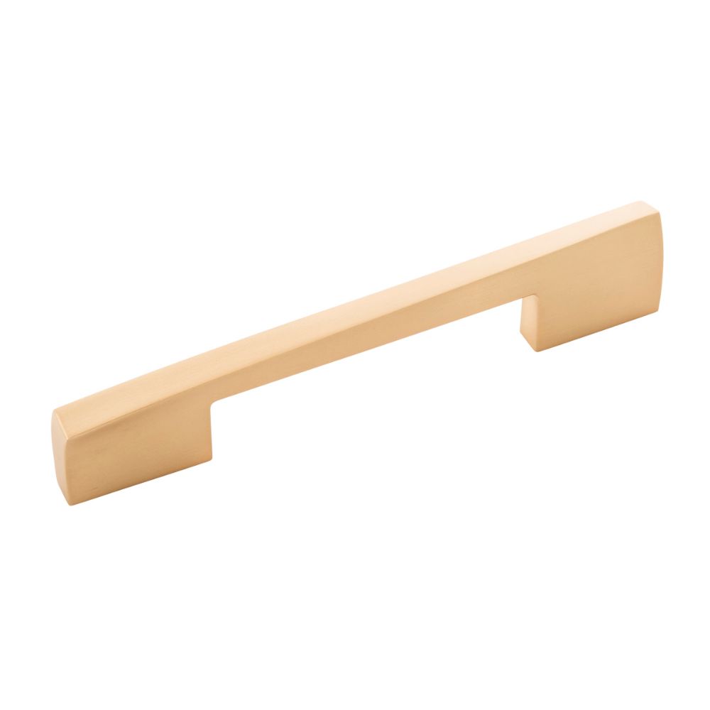 Belwith-Keeler B076720-BGB Flex Collection Pull 5-1/16 Inch (128mm) Center to Center Brushed Golden Brass Finish