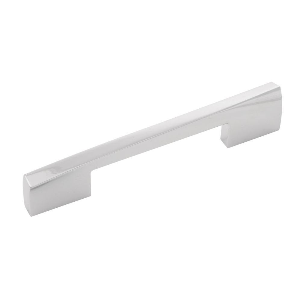 Belwith-Keeler B076720-CH Flex Collection Pull 5-1/16 Inch (128mm) Center to Center Chrome Finish