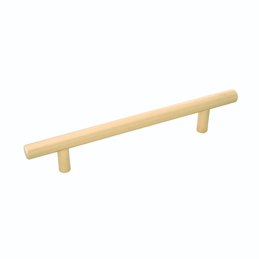 Belwith-Keeler B076753-RLB Contemporary Bar Pulls Collection Pull 5-1/16 Inch (128mm) Center to Center Royal Brass Finish