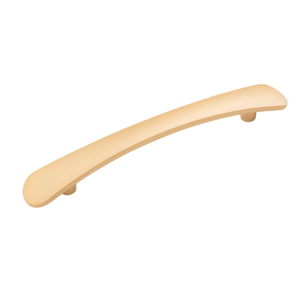 Belwith-Keeler B076861-BGB Vale Collection Pull 5-1/16 Inch (128mm) Center to Center Brushed Golden Brass Finish