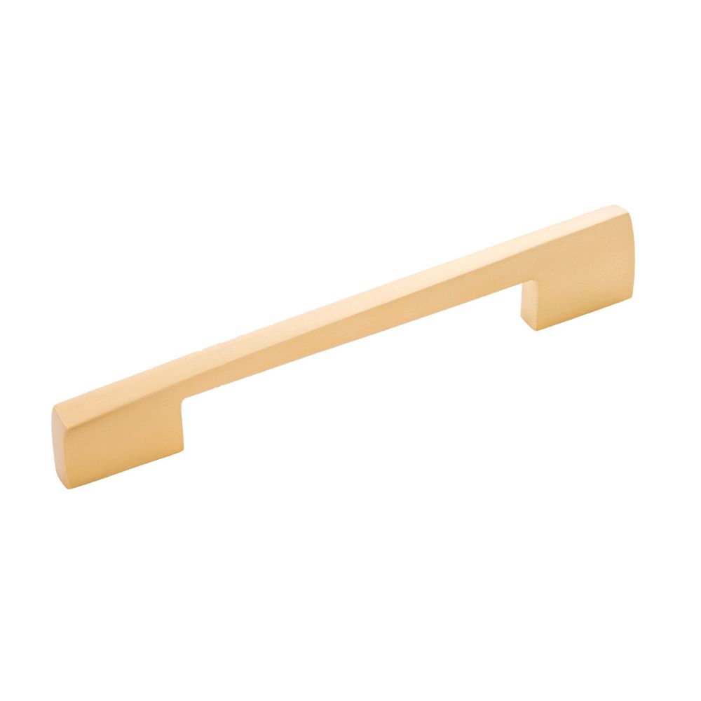 Belwith-Keeler B077023-BGB Flex Collection Pull 6-5/16 Inch (160mm) Center to Center Brushed Golden Brass Finish