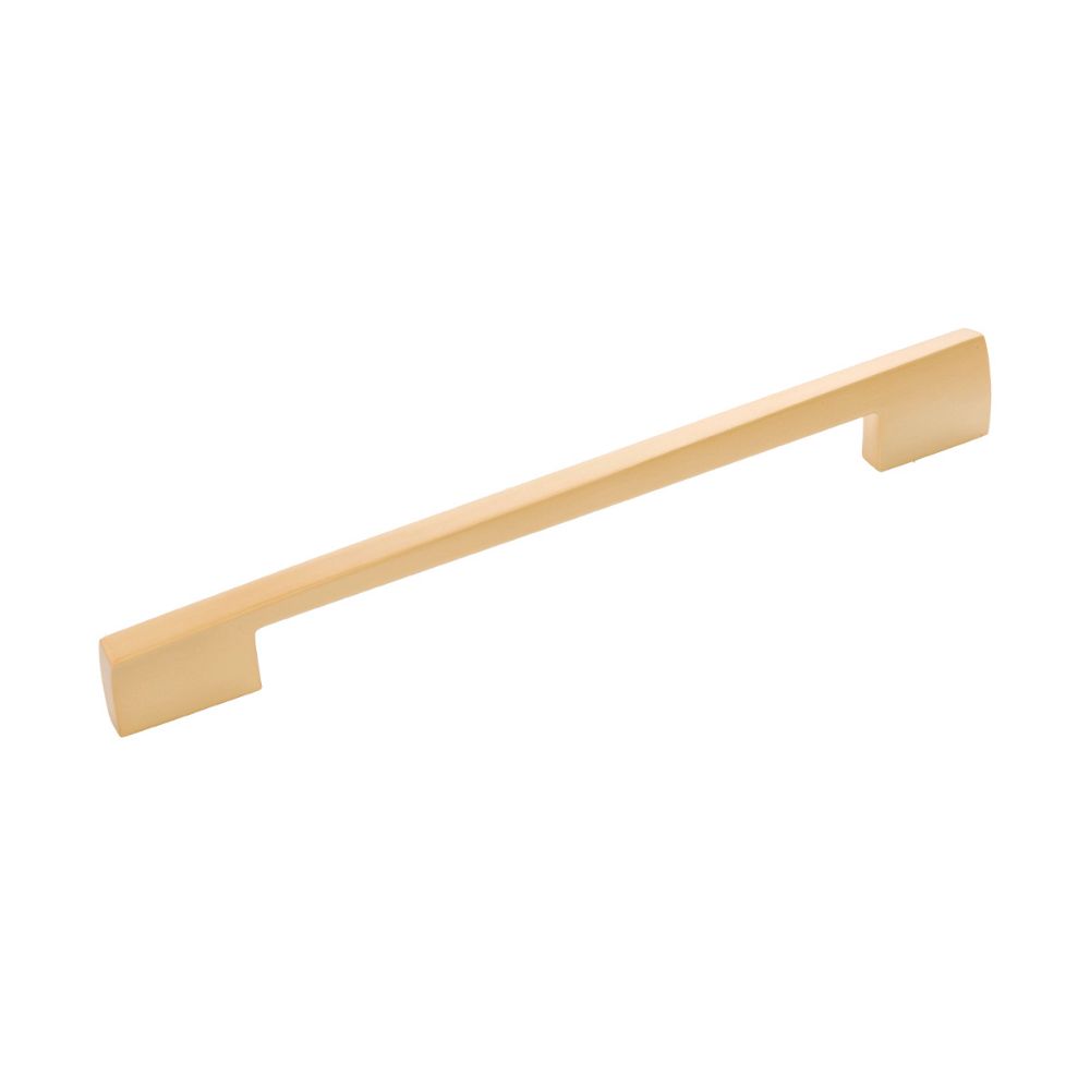 Belwith-Keeler B077024-BGB Flex Collection Pull 8-13/16 Inch (224mm) Center to Center Brushed Golden Brass Finish