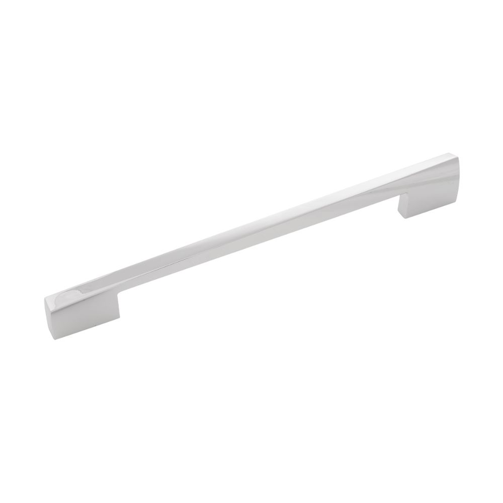 Belwith-Keeler B077024-CH Flex Collection Pull 8-13/16 Inch (224mm) Center to Center Chrome Finish