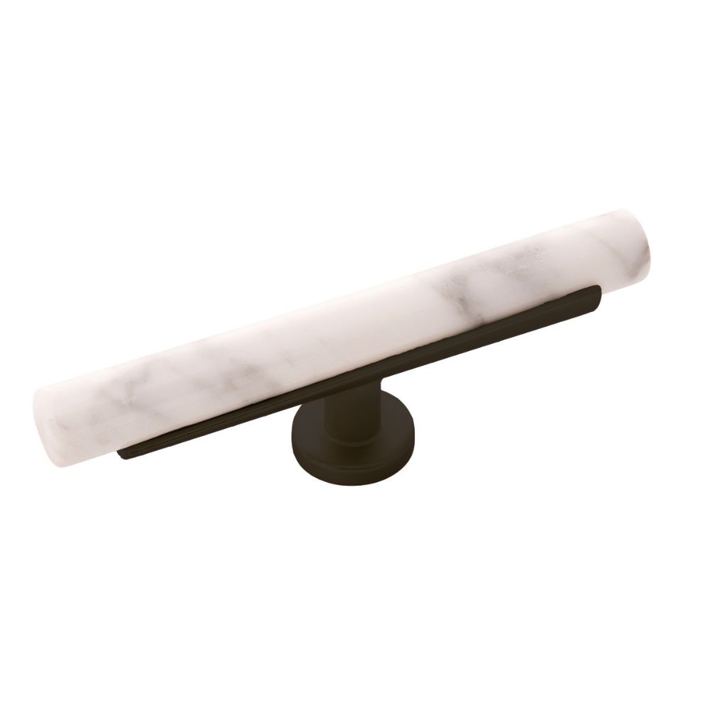 Belwith-Keeler B077044MW-10B Firenze Collection T-Knob 5 Inch X 5/8 Inch Oil-Rubbed Bronze Finish