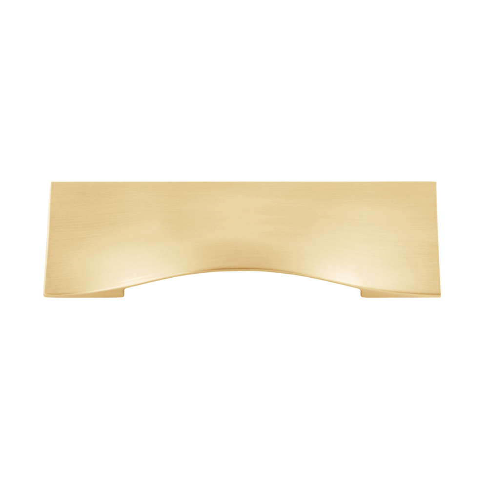 Belwith Keeler B077047-BGB Emerge Cup Pull 96mm Center to Center in Brushed Golden Brass
