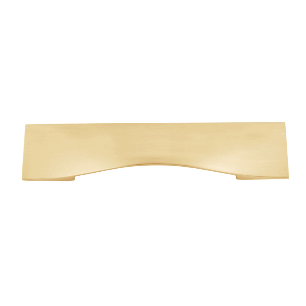 Belwith Keeler B077048-BGB Emerge Cup Pull 128mm Center to Center in Brushed Golden Brass