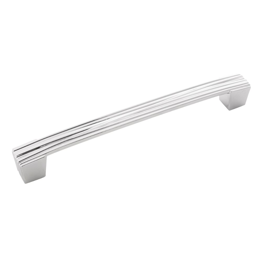 Belwith-Keeler B077067-CH Fermata Collection Pull 7-9/16 Inch (192mm) Center to Center Chrome Finish