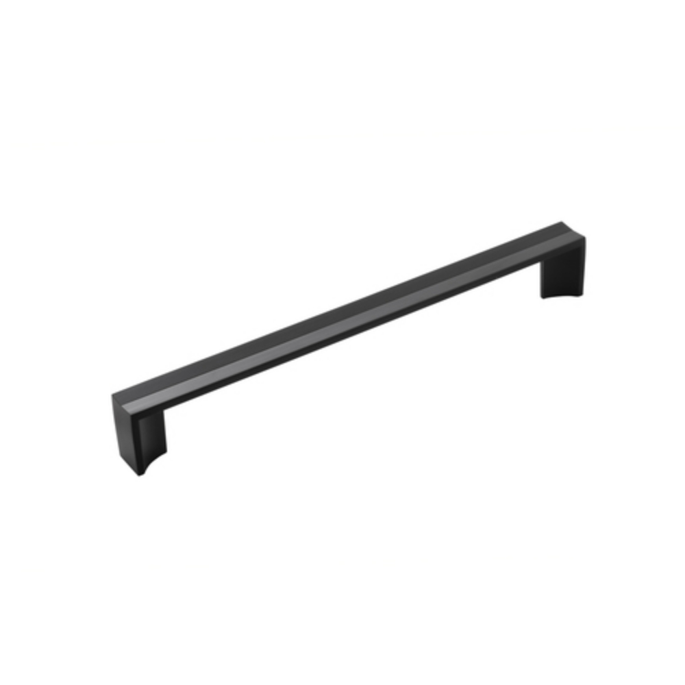 Belwith Keeler B077287-MB-5B Avenue Appliance Pull 12" Center to Center 5 Pack in Matte Black