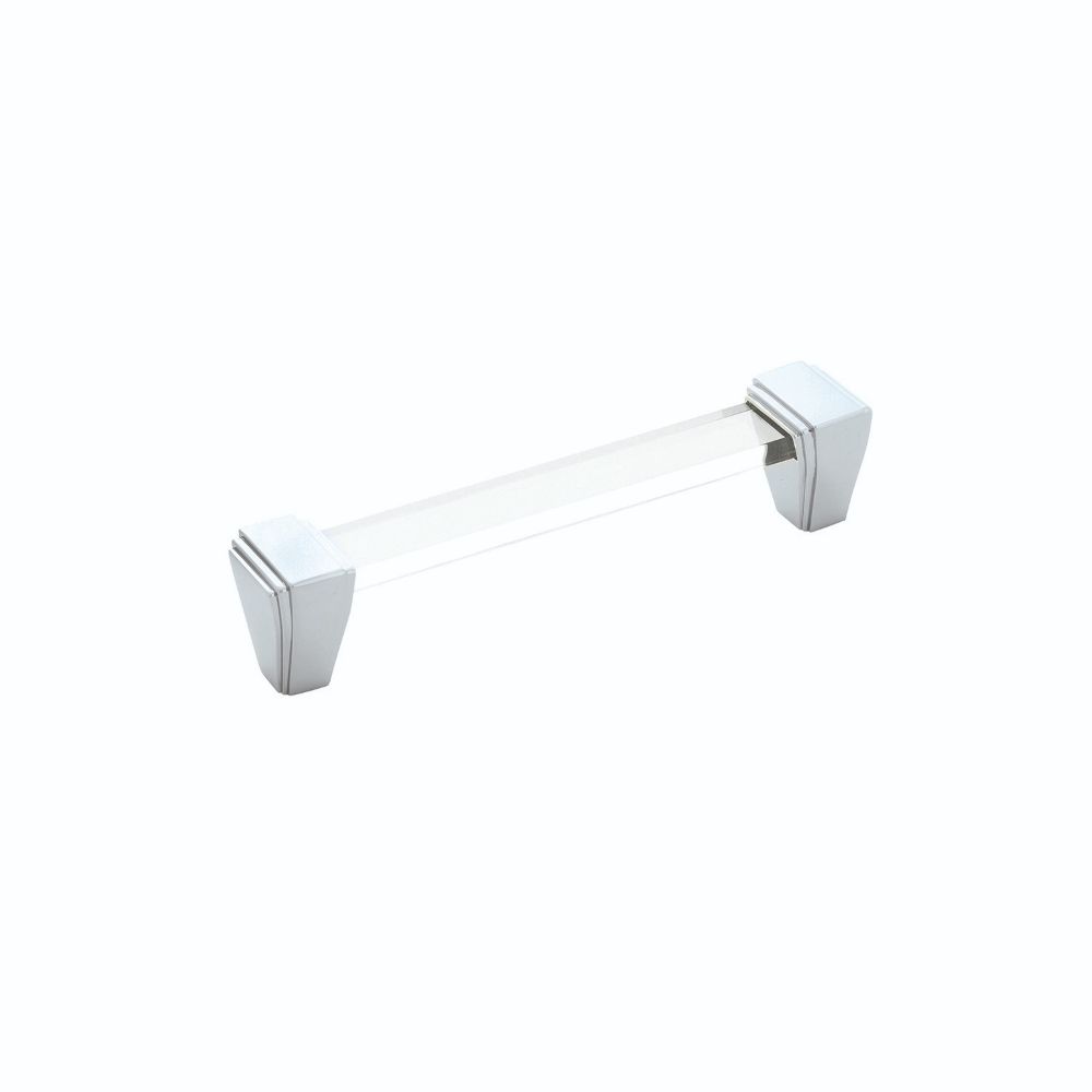 Belwith Keeler B077504-14 Belleclaire Pull, 128mm C/c in Polished Nickel