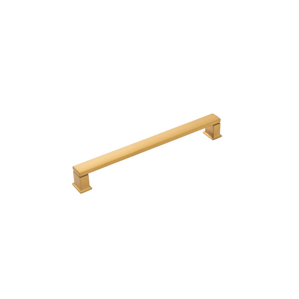 Belwith Keeler B077932BGB Cambridge Collection Appliance Pull 12 Inch Center to Center Brushed Golden Brass Finish