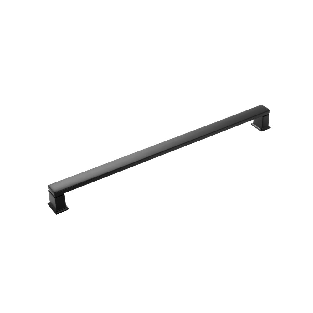 Belwith Keeler B077933MB Cambridge Collection Appliance Pull 18 Inch Center to Center Matte Black Finish