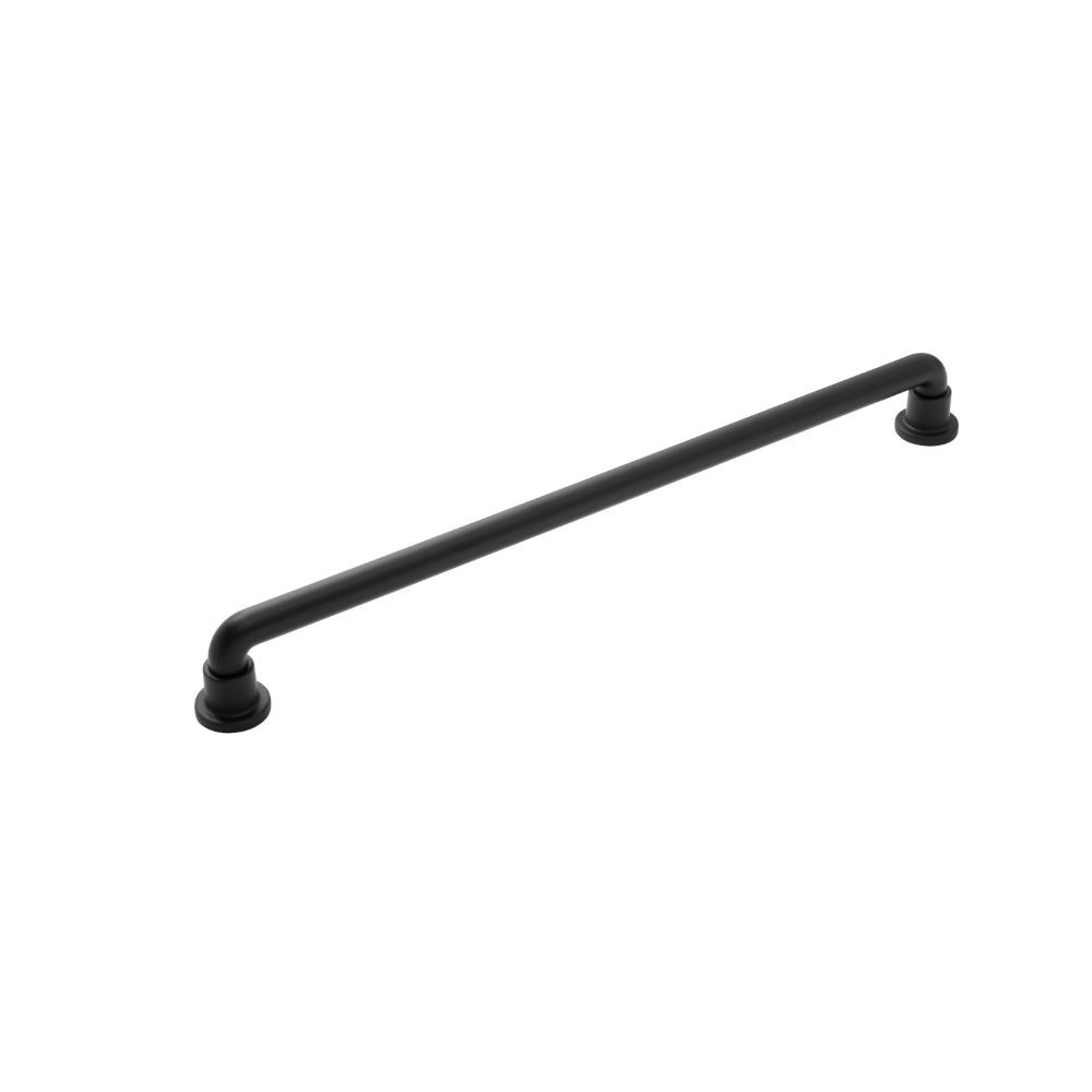 Belwith Keeler B077953MB Urbane Collection Appliance Pull 18 Inch Center to Center Matte Black Finish