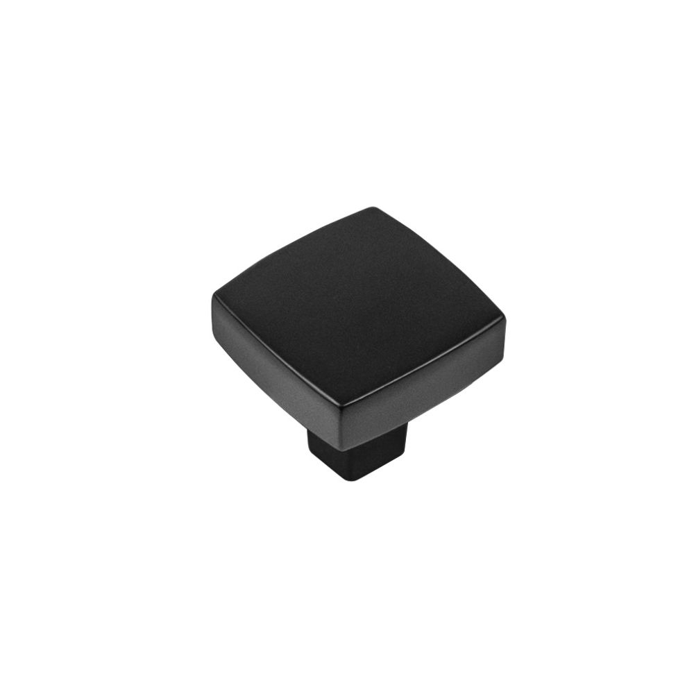 Belwith Keeler B077986MB Coventry Knob 1 1/4" Square in Matte Black
