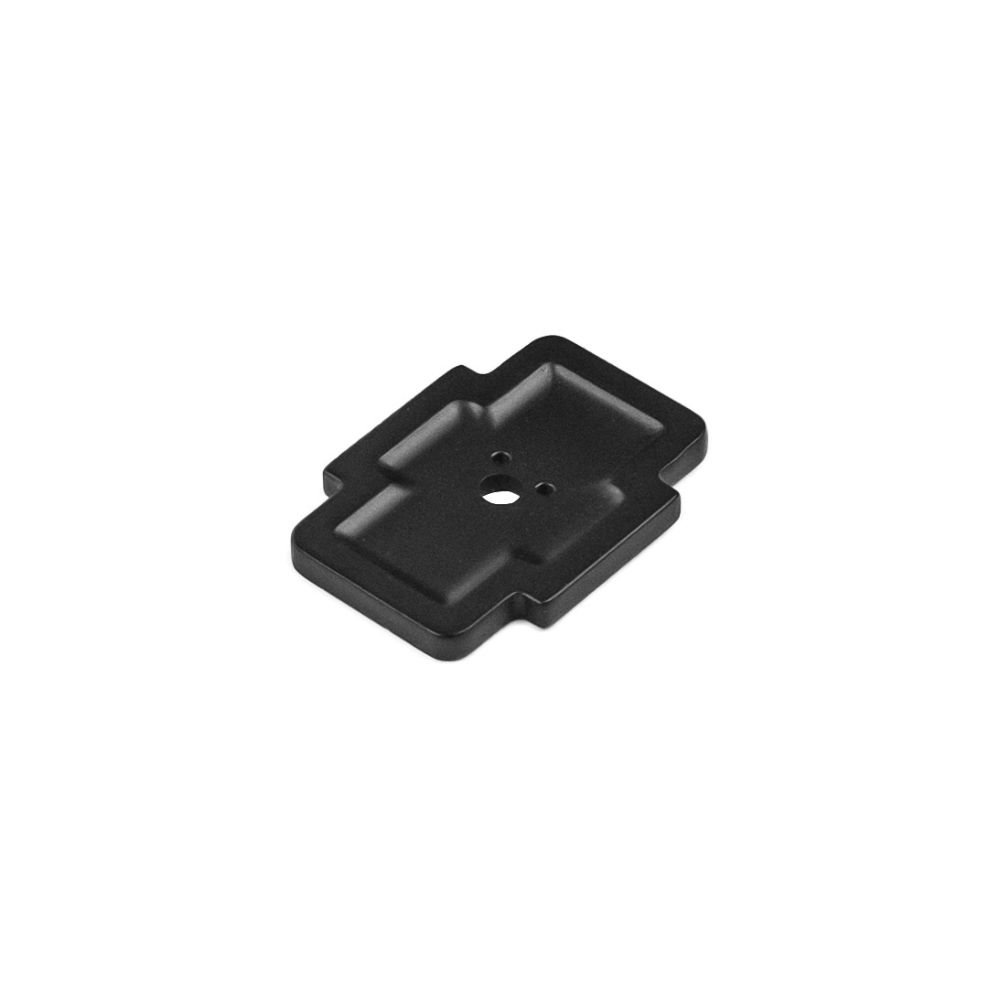 Belwith Keeler B077995MB Coventry Backplate 1 3/4" x 1 1/4" in Matte Black