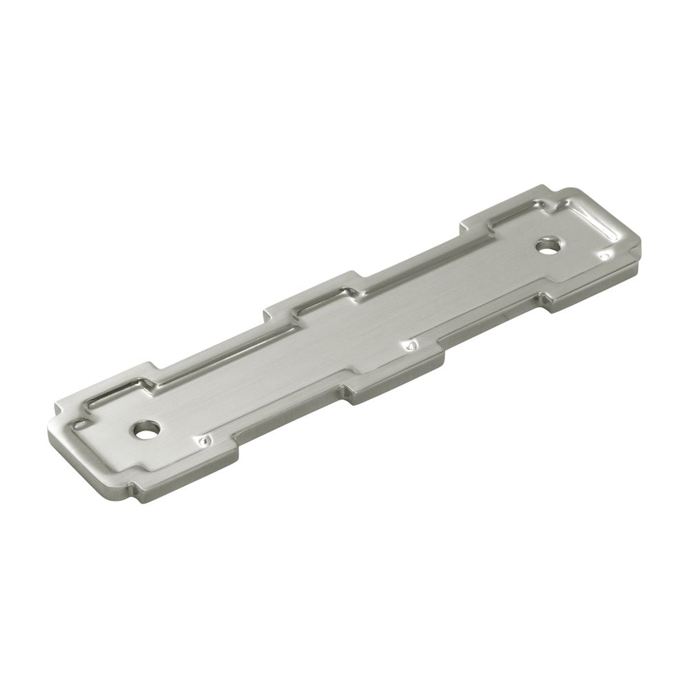 Belwith Keeler B077997SN-10B Coventry Backplate, 96mm C/C, 10 Pack in Satin Nickel