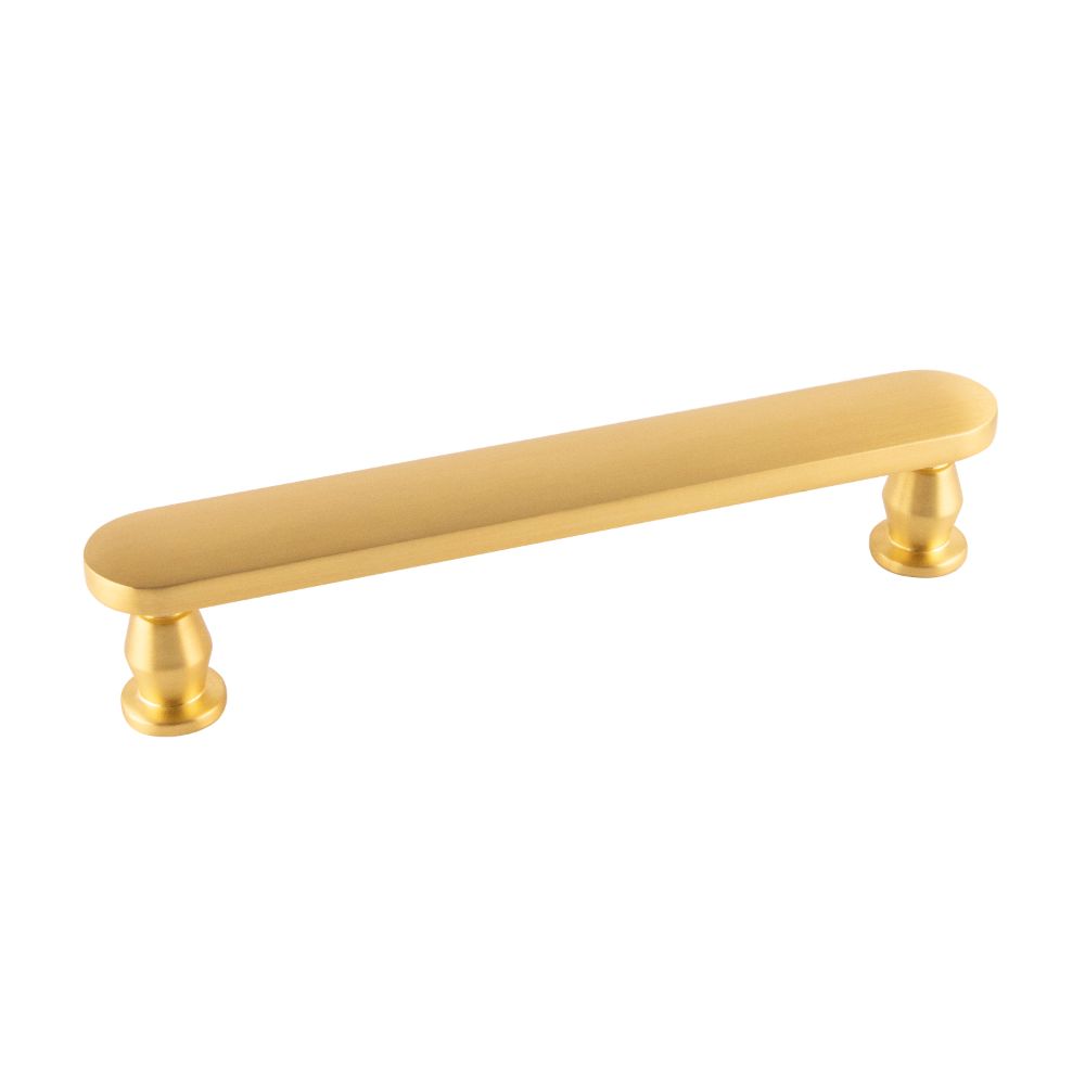 Belwith Keeler B078790BGB Anders Pull 128mm Center to Center in Brushed Golden Brass