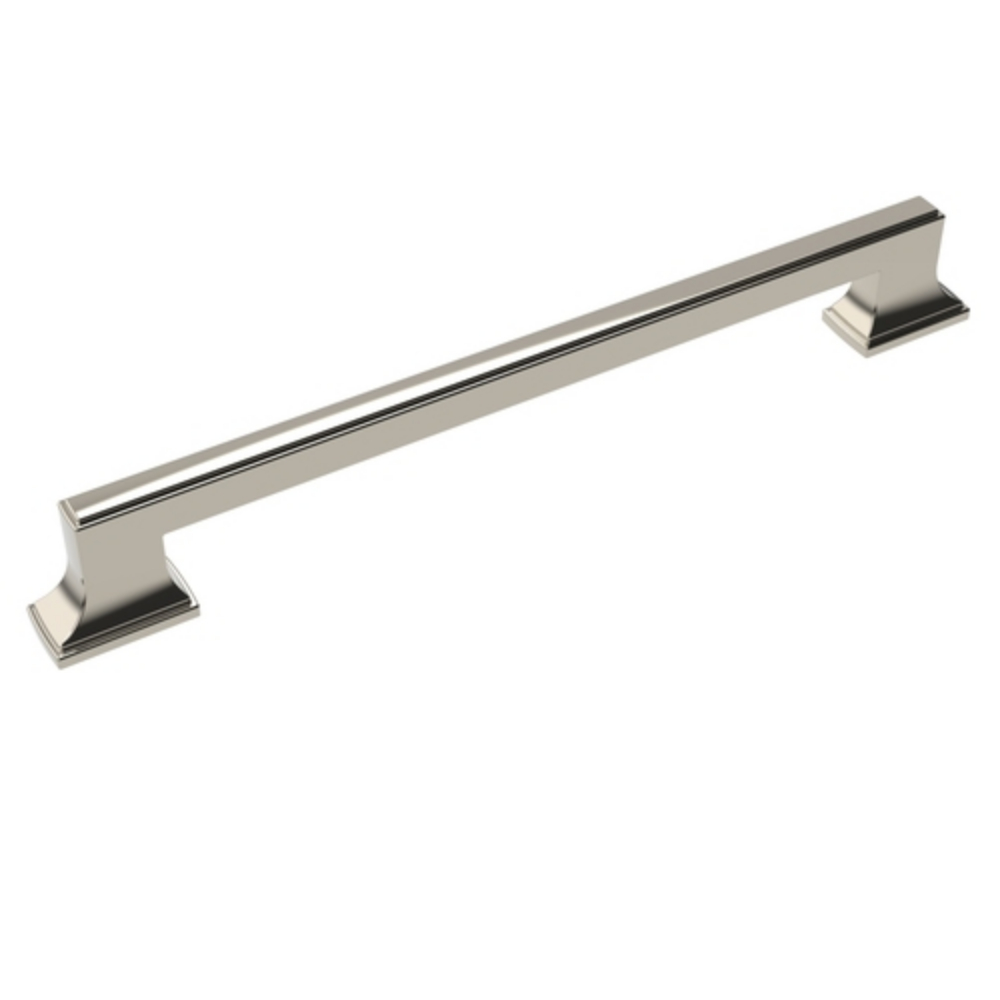 Belwith Keeler B078830-14 Brownstone Appliance Pull 12" Center to Center in Polished Nickel