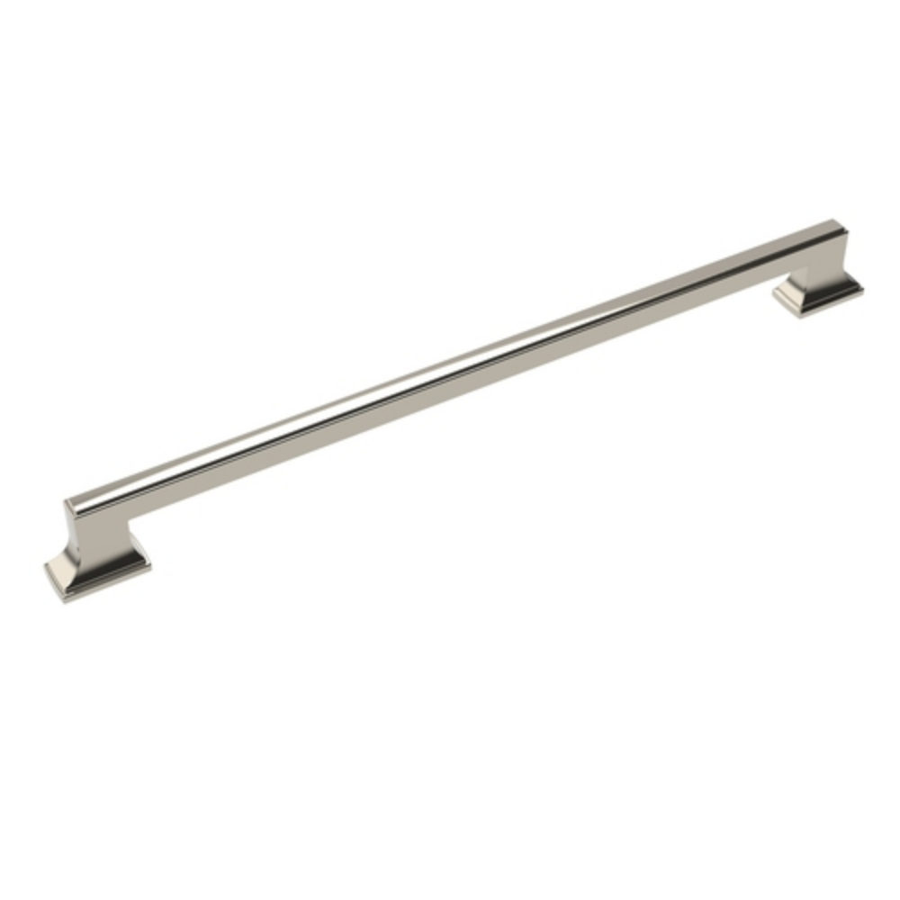 Belwith Keeler B078831-14 Brownstone Appliance Pull 18" Center to Center in Polished Nickel