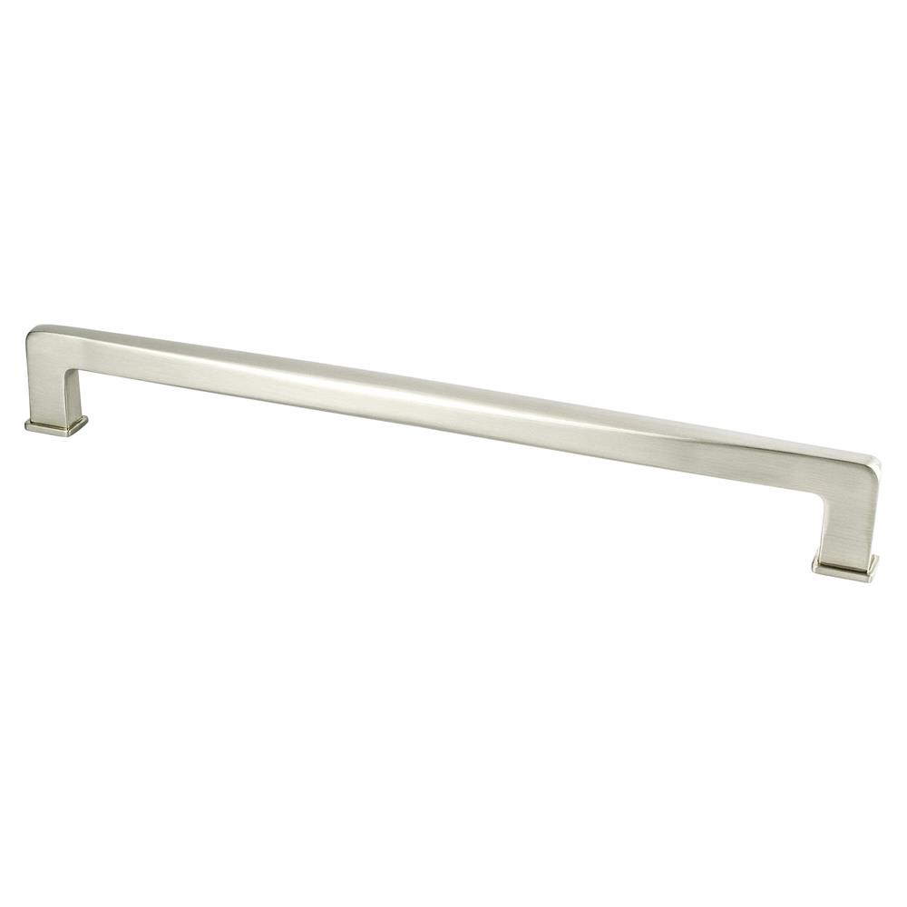 Berenson 1266-1BPN-P Subtle Surge Classic Comfort 12in. Appliance Pull Brushed Nickel  