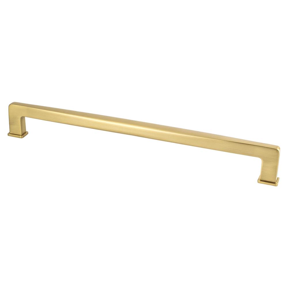 Berenson 1270-1MDB-P Subtle Surge Classic Comfort 12in. Appliance Pull Modern Brushed Gold  