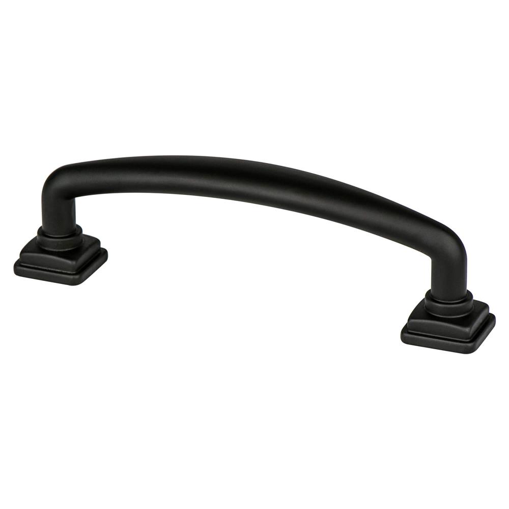Berenson 1281-1055-P Tailored Traditional Timeless Charm 96mm Pull Matte Black  
