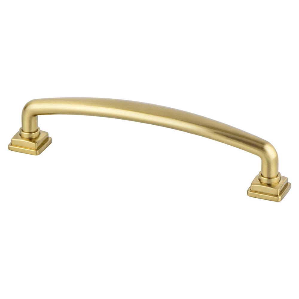 Berenson 1288-1MDB-P Tailored Traditional Timeless Charm 128mm Pull Modern Brushed Gold  