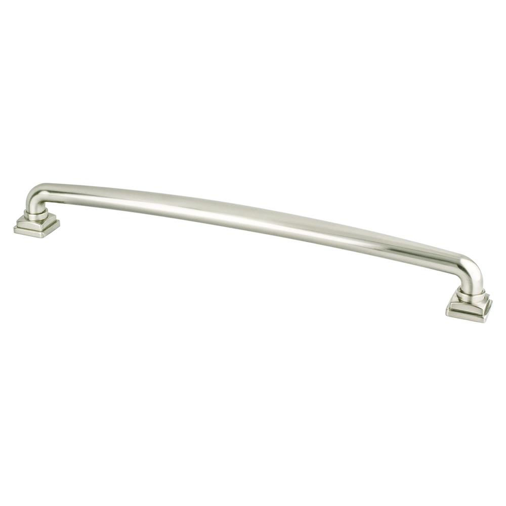 Berenson 1302-1BPN-P Tailored Traditional Timeless Charm 12in. Appliance Pull Brushed Nickel  