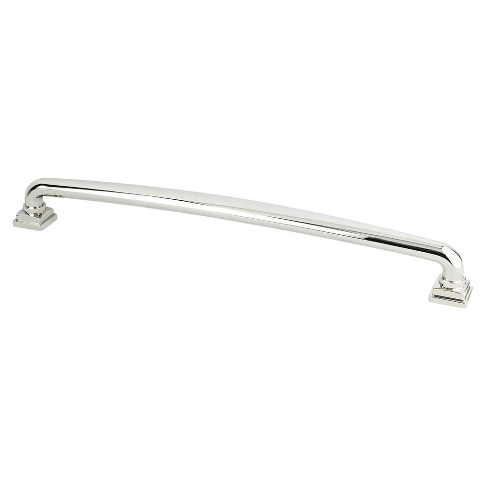 Berenson 1304-1014-P Tailored Traditional Timeless Charm 12in. Appliance Pull Polished Nickel  
