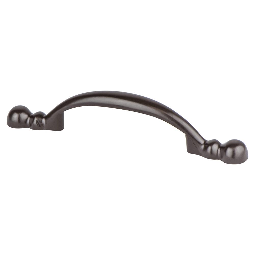 Advantage Plus by Berenson Hardware 1769-110-P Pull 3" Round Ends Rubbed Bronze