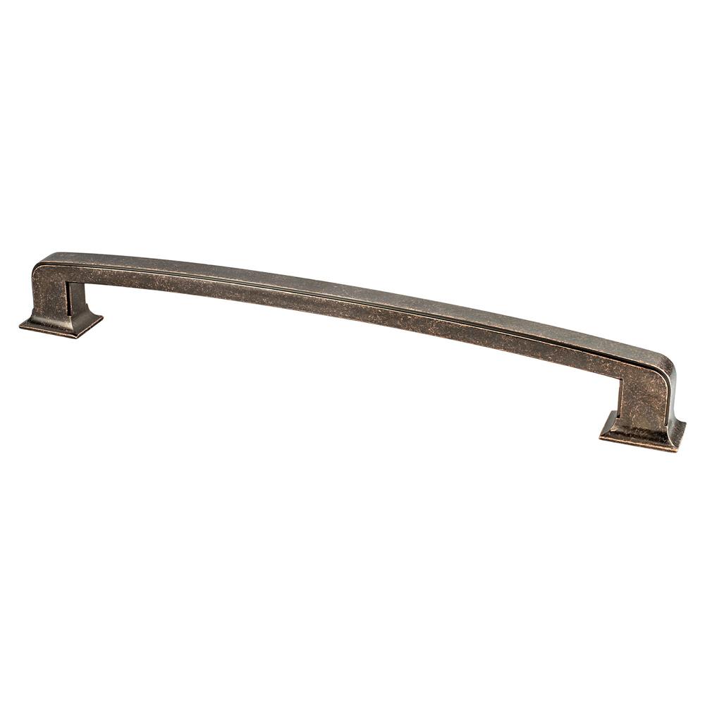 Berenson 2037-1WVB-P Hearthstone Timeless Charm 12in. Appliance Pull Weathered Verona Bronze  