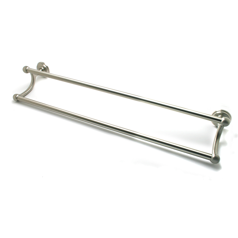R. Christensen by Berenson Hardware 2122US15 24" Double Towel Bar Brushed Nickel