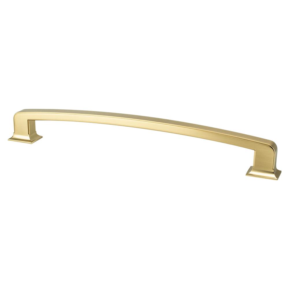Berenson 2156-1MDB-P Hearthstone Timeless Charm 12in. Appliance Pull Modern Brushed Gold  