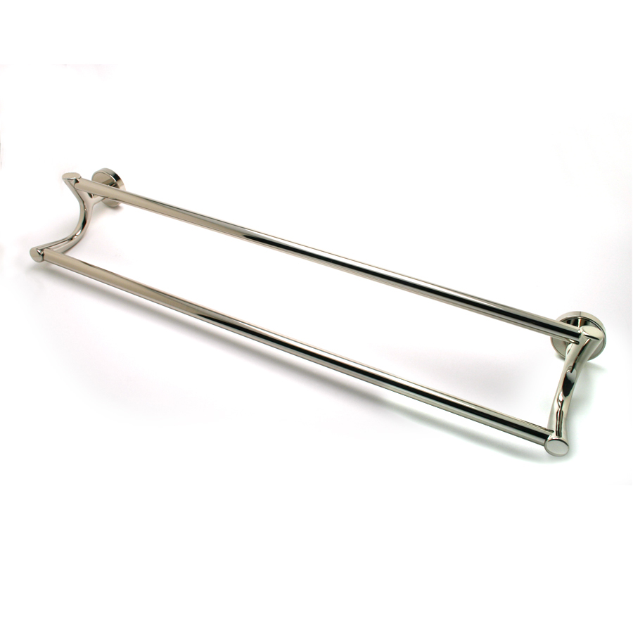 R. Christensen by Berenson Hardware 2222US14 24" Double Towel Bar Polished Nickel