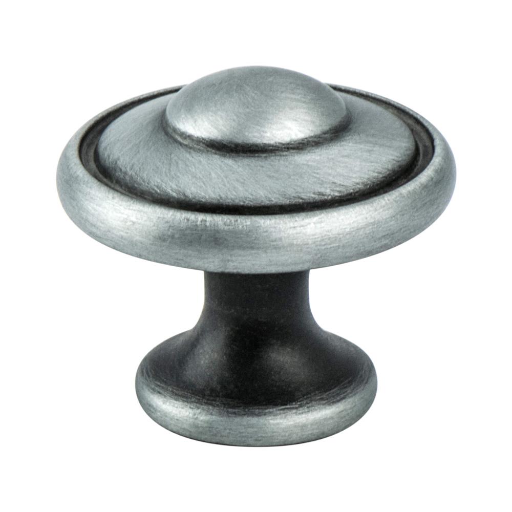 Berenson 2924-1BAP-P Euro Traditions Timeless Charm Knob Brushed Antique Pewter  
