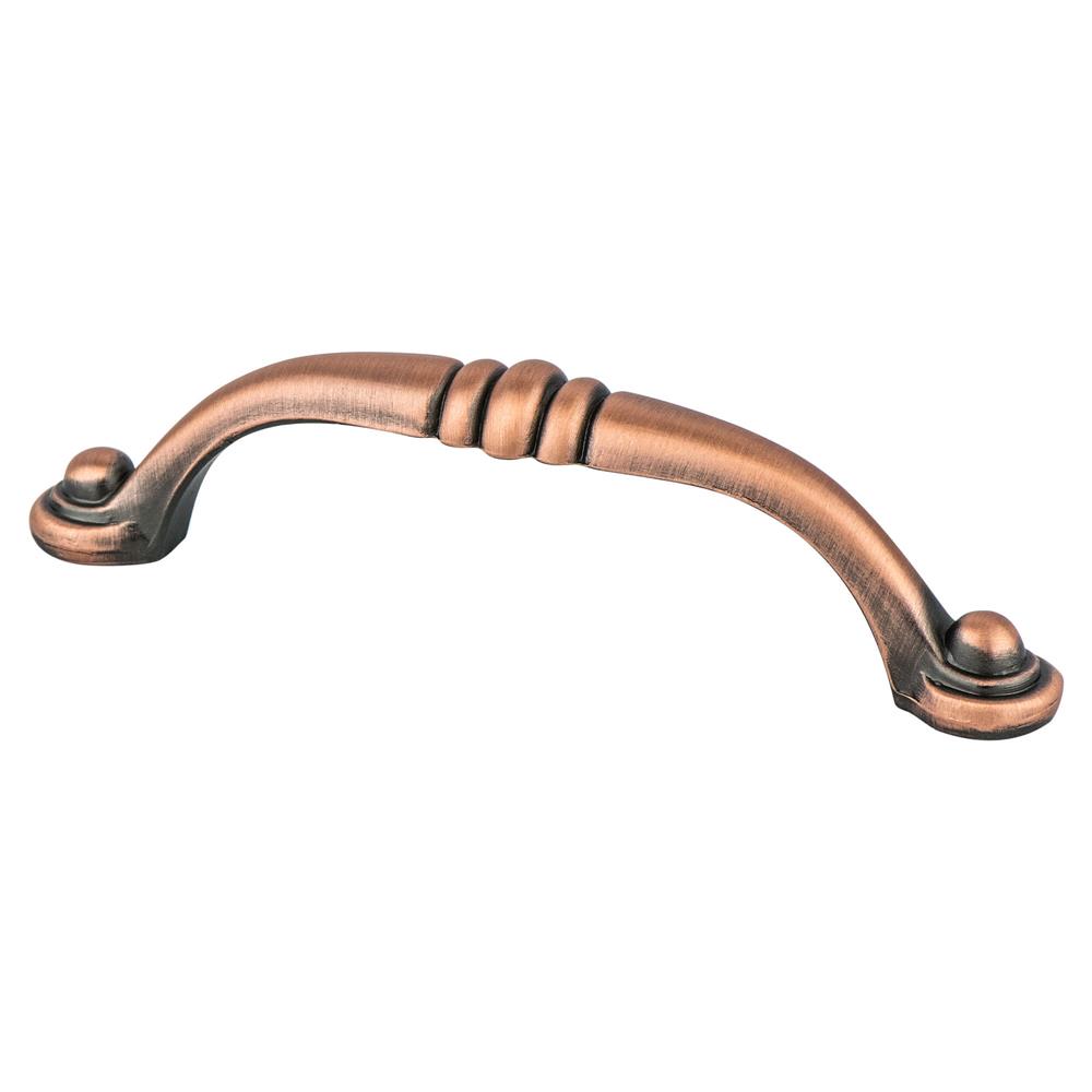 Berenson 2933-1BAC-P Euro Traditions Timeless Charm 96mm Pull Brushed Antique Copper  