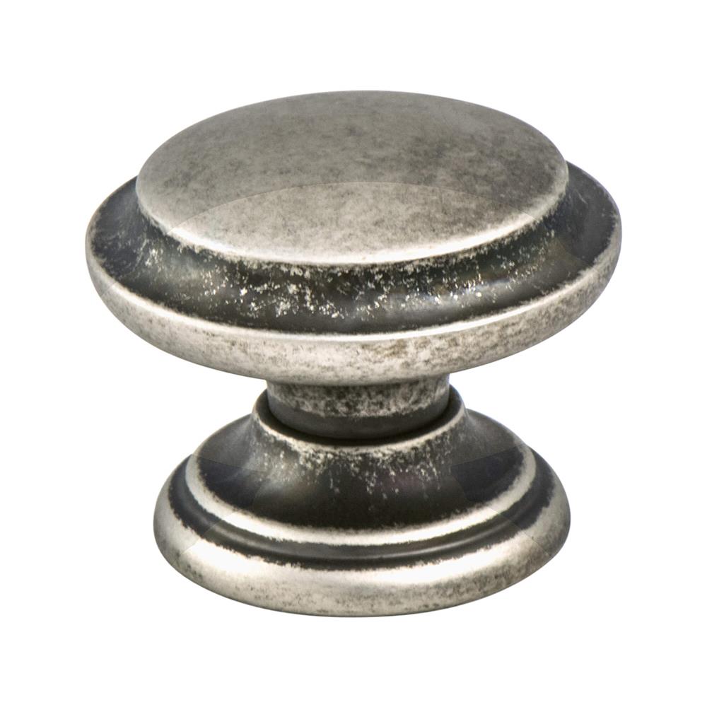 Berenson 2976-1RN-C Euro Rustica Artisan Inspired Ringed Knob Rustic Nickel  
