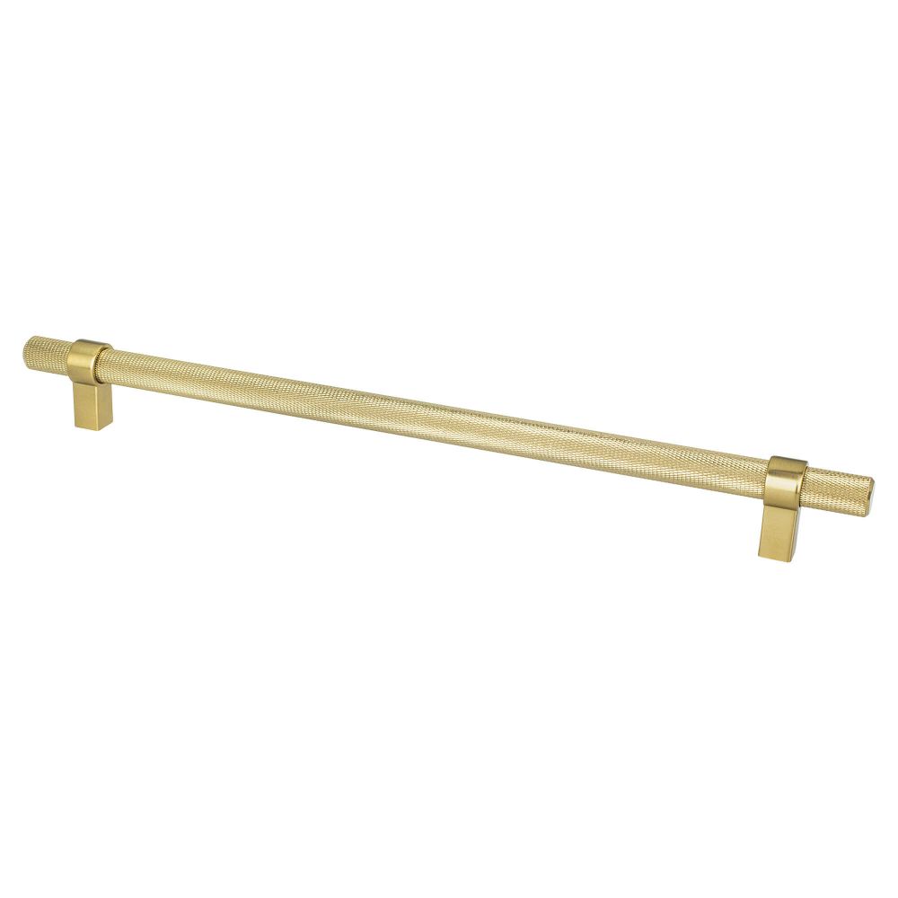 Berenson Hardware 5053-4MDB-P Radial Reign 12in. CC Modern Brushed Gold Appliance Pull