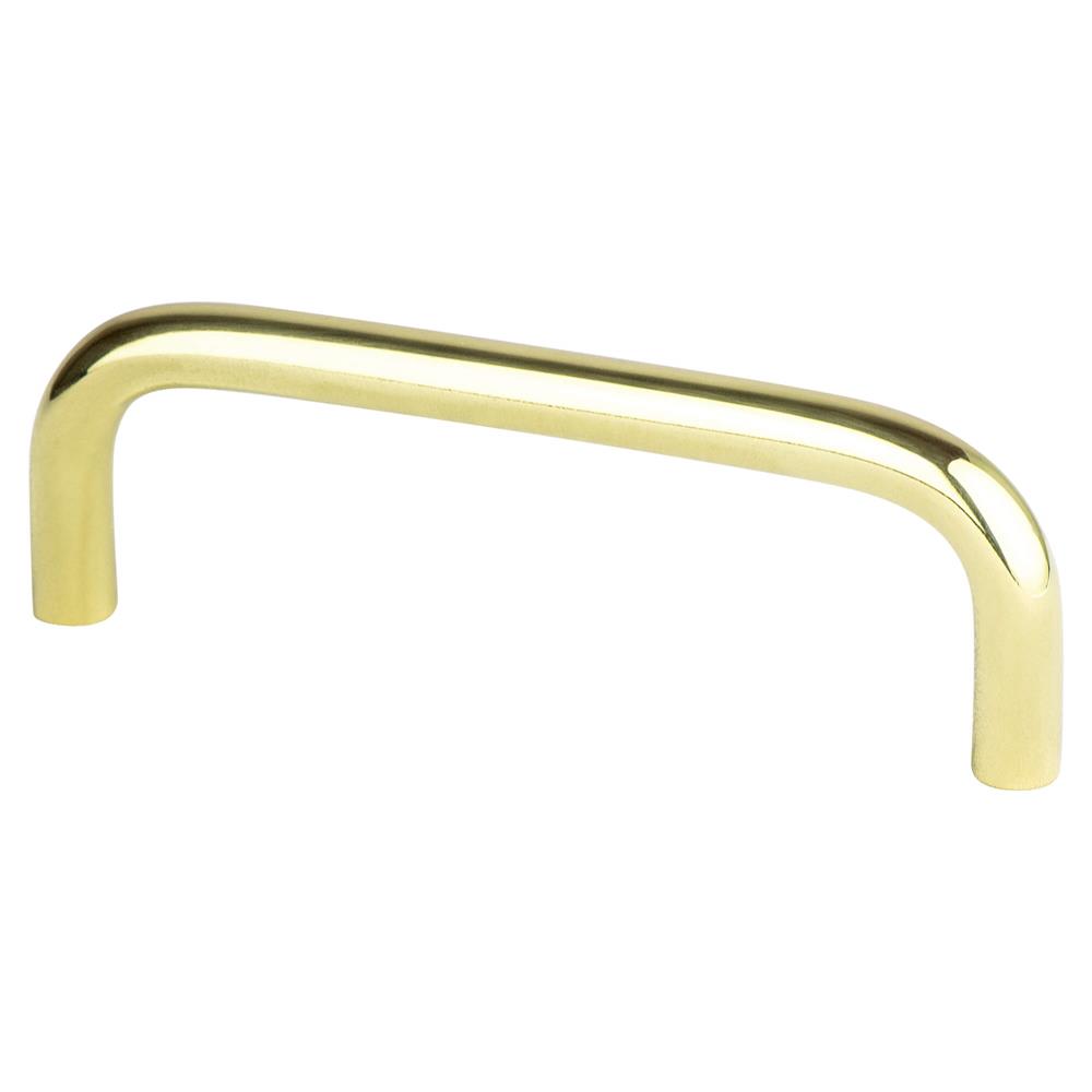 Berenson 6052-303-P Zurich Uptown Appeal 3 1/2in. Pull Polished Brass  