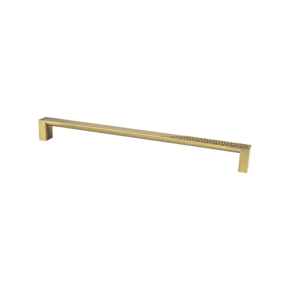 Berenson 8107-1MDB-P Roque 12 inch CC Modern Brushed Gold Appliance Pull