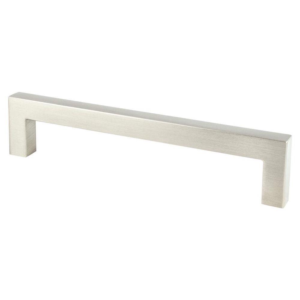 Berenson 9012-4BPN-P Contemporary Advantage One 128mm CC Square Pull in Brushed Nickel Look
