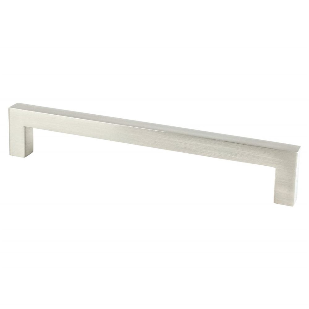 Berenson 9015-4BPN-P Contemporary Advantage One 160mm CC Square Pull in Brushed Nickel Look