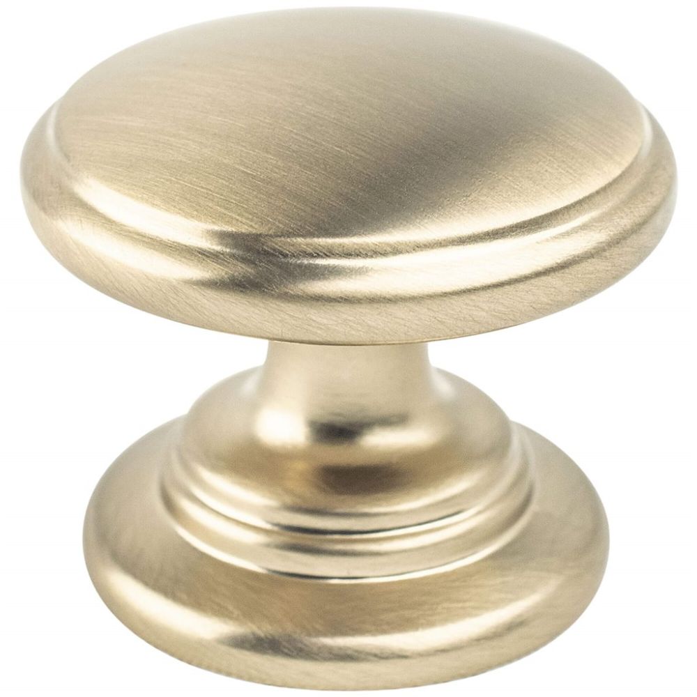Berenson 9190-10CZ-P Traditional Advantage Two Tiered Knob in Champagne