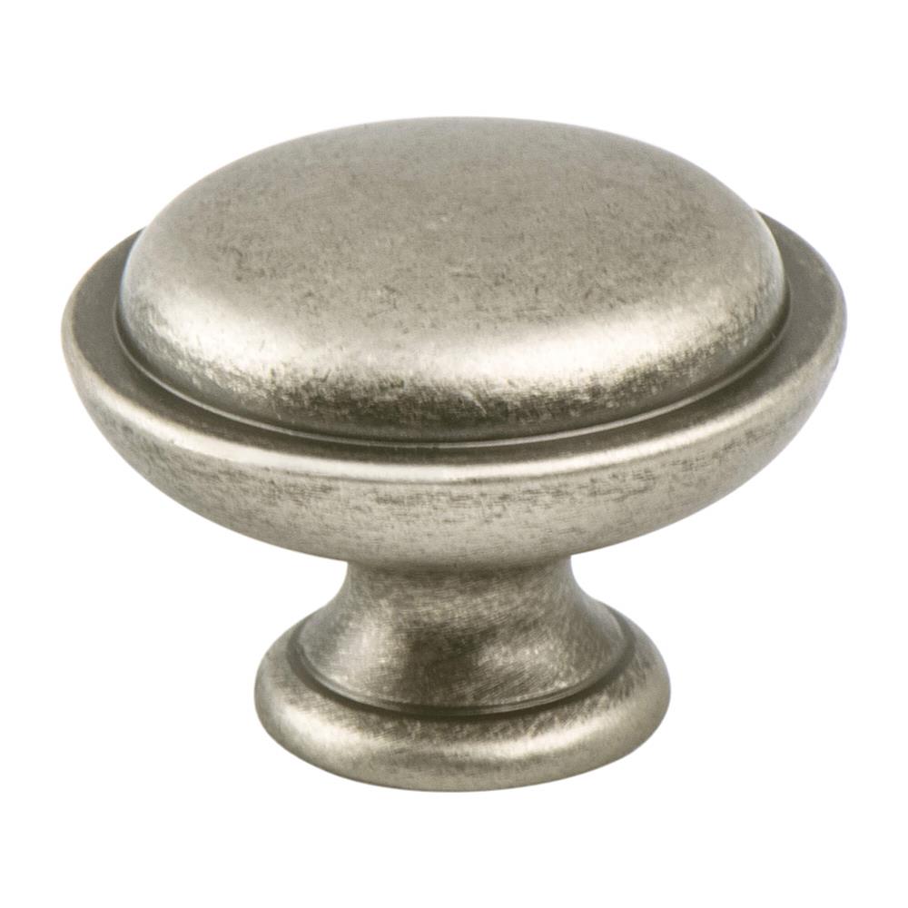 Advantage Plus by Berenson Hardware 9337-10WN-P Knob 29Mm Dome Top Weathered Nickel