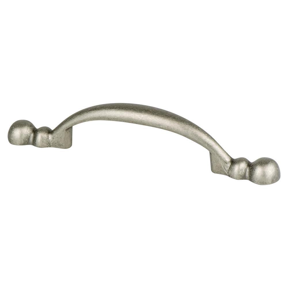 Advantage Plus by Berenson Hardware 9354-10WN-P Pull 3" Round Ends Weathered Nickel
