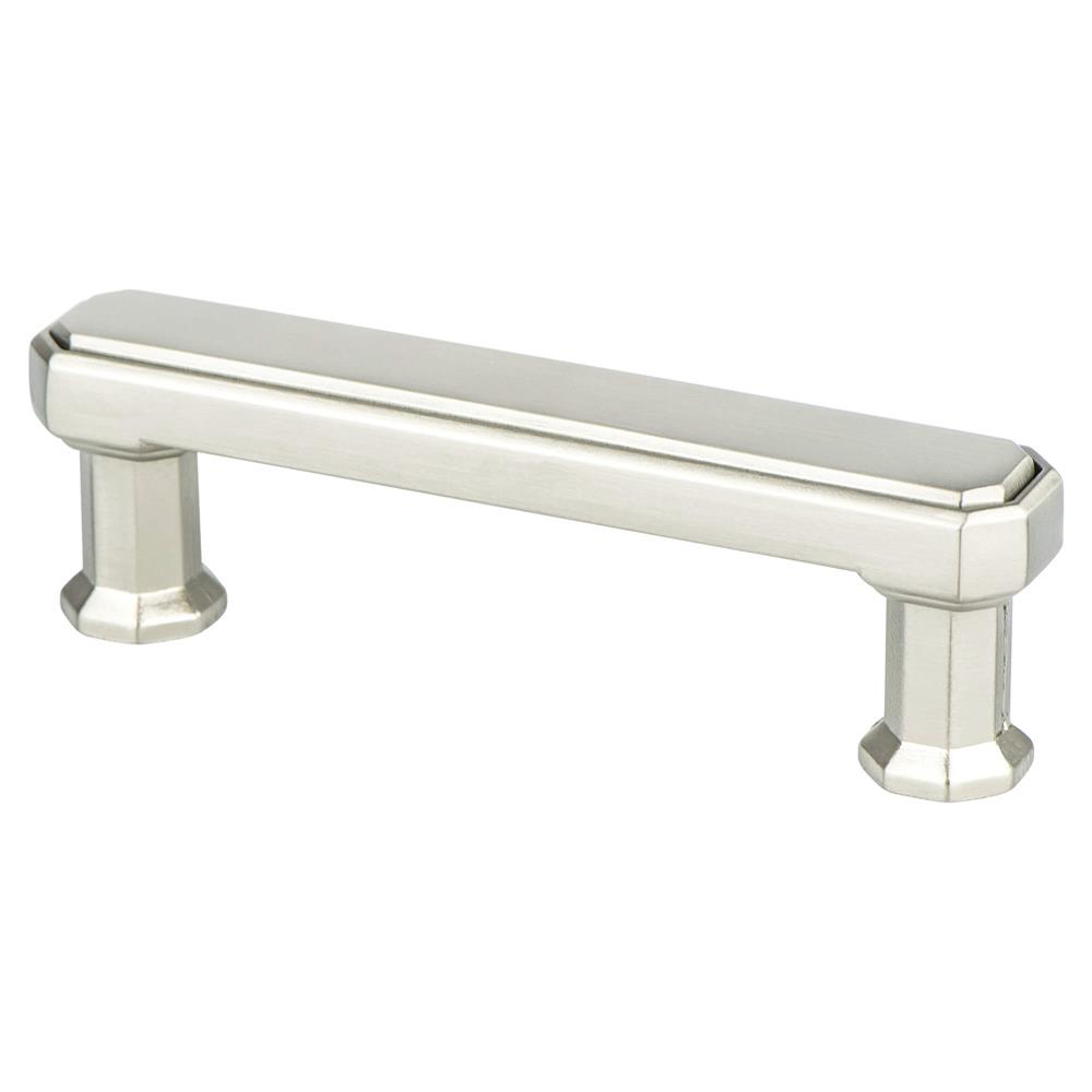 Berenson 9438-1BPN-P Harmony Timeless Charm 3in. Pull Brushed Nickel  