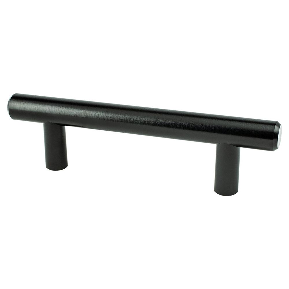 Berenson 9544-2055-P Transitional Advantage Two 3" CC T-Bar Pull in Black
