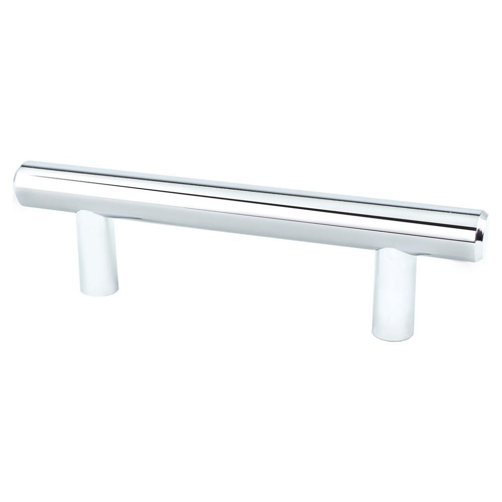 Berenson 9548-2026-P Transitional Advantage Two 3" CC T-Bar Pull in Polished Chrome