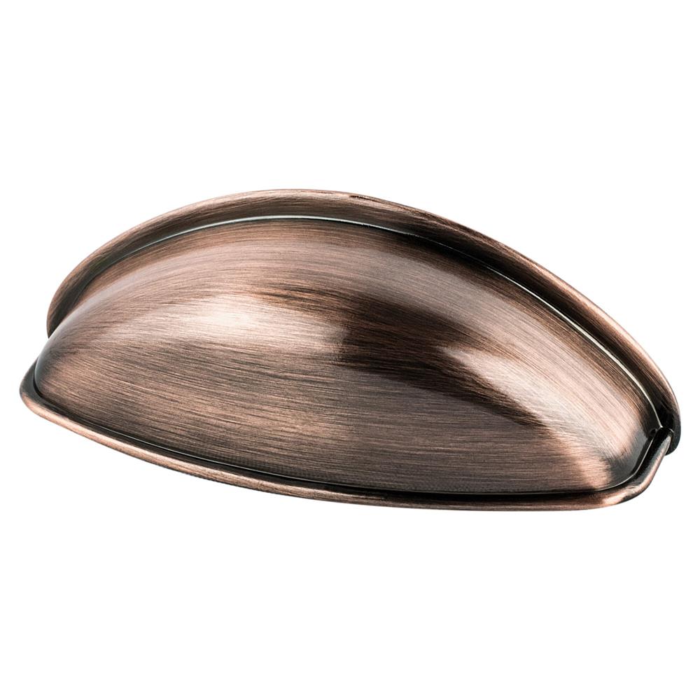 Berenson 9711-1BAC-P Euro Moderno Classic Comfort 64mm Cup Pull Brushed Antique Copper  