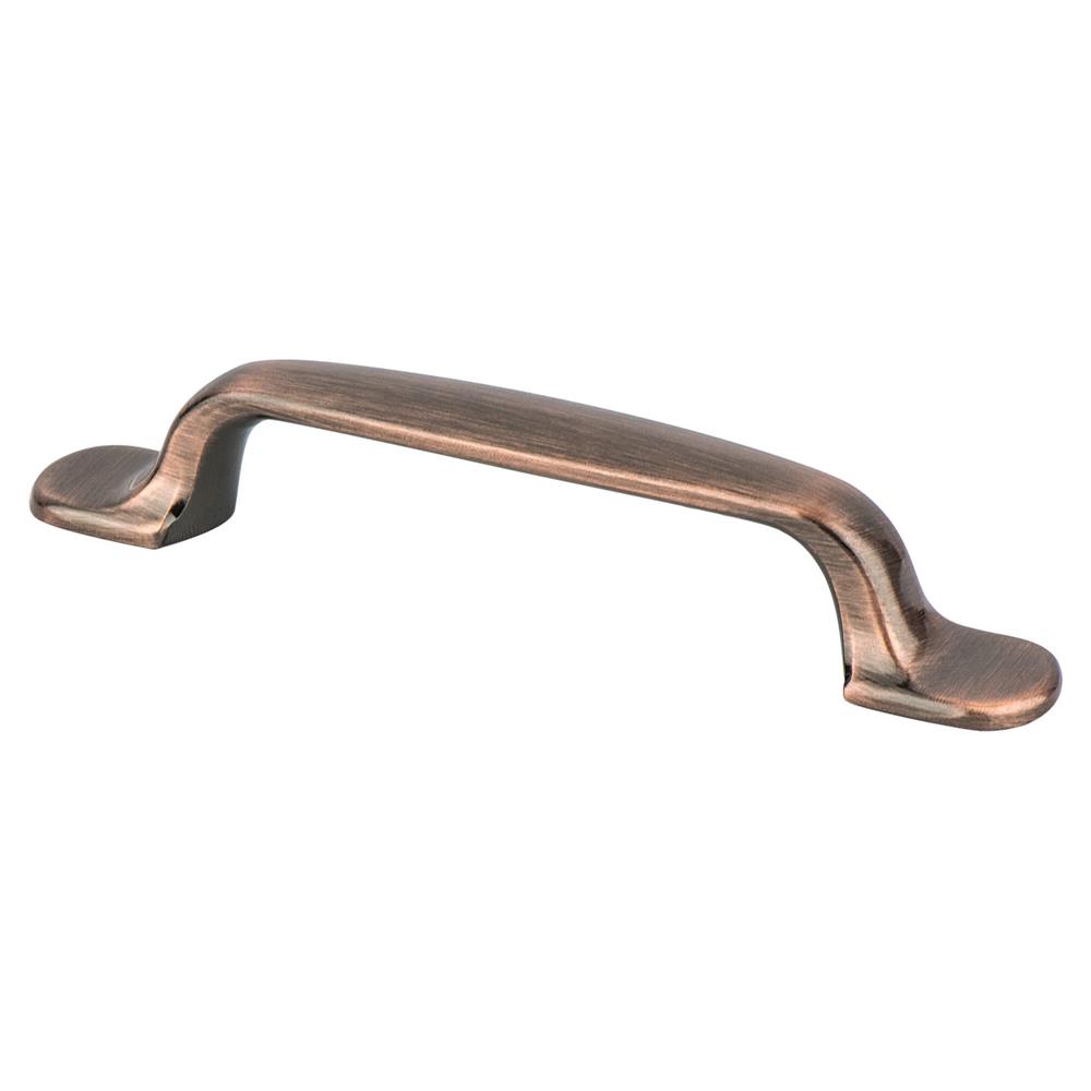 Berenson 9719-1BAC-P Euro Moderno Classic Comfort 96mm Pull Brushed Antique Copper  